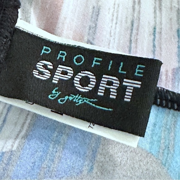 Gottex Swim Leggings Cosmos Multicolored Yoga Workout Large Watersports UPF 50 - Picture 11 of 14